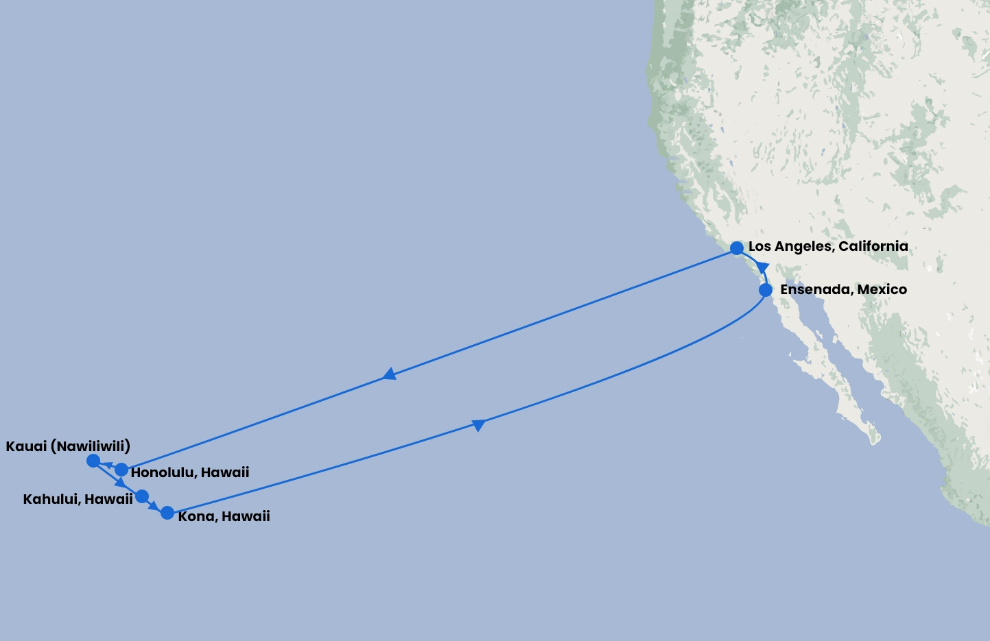 Las Vegas & Hawaiian Islands with Emerald Princess